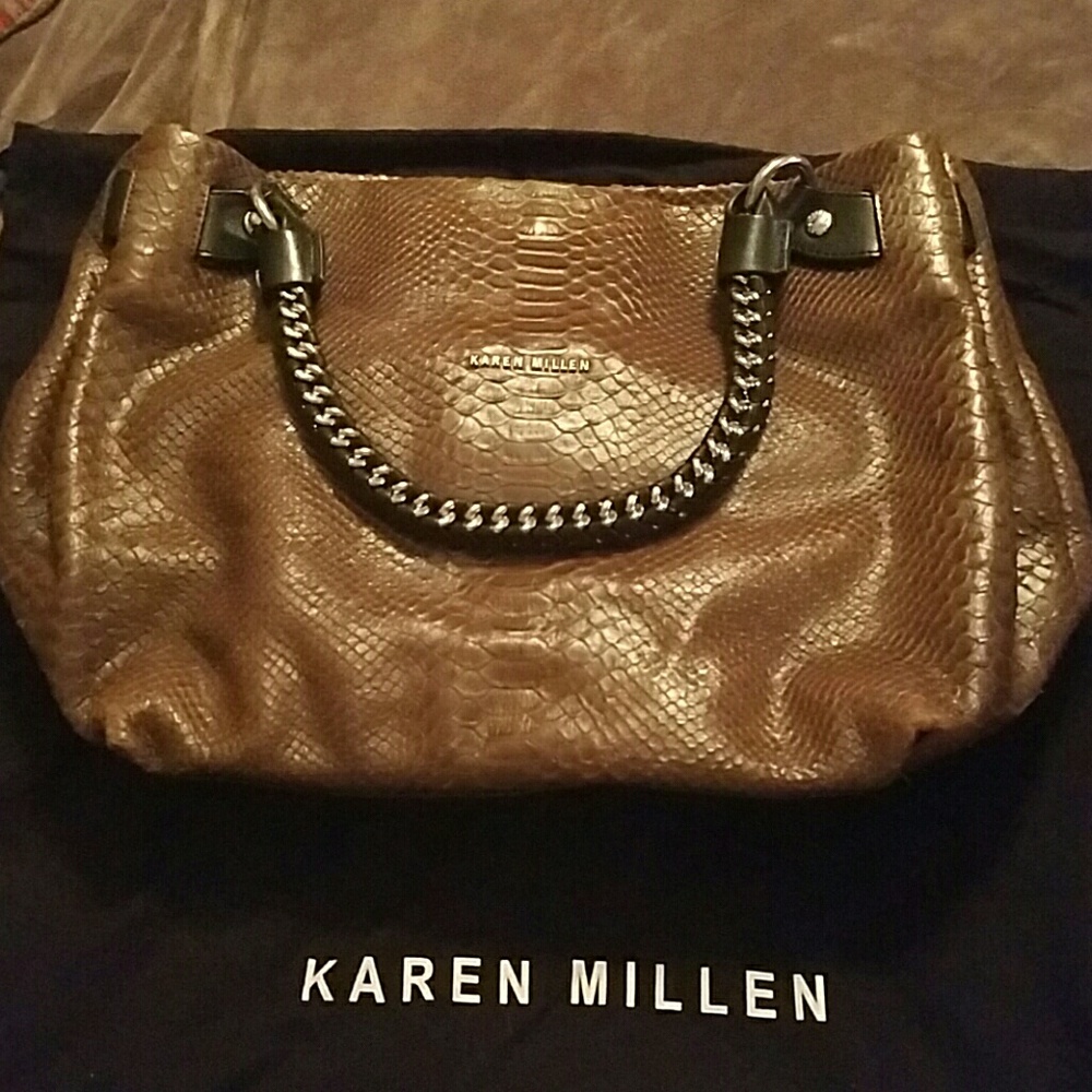 Gorgeous Karen Millen Snake Skin Purse