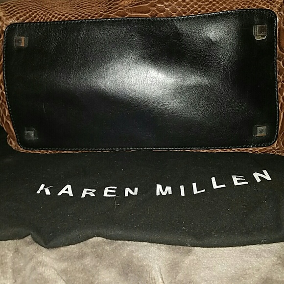 Gorgeous Karen Millen Snake Skin Purse - Picture 2 of 4