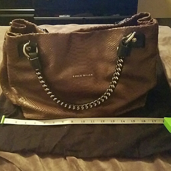 Gorgeous Karen Millen Snake Skin Purse - Picture 4 of 4