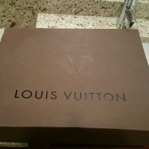 Empty Louis Vuitton Box