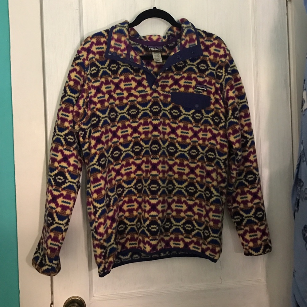Patterned Patagonia jacket! Like new!