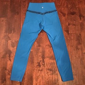 Lululemon Original Align Pants in Sapphire Blue