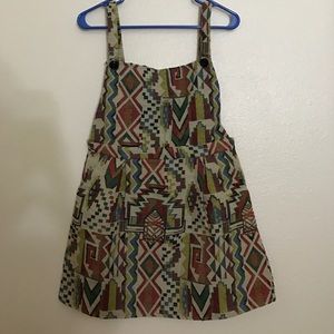 Unique skirt romper/overall