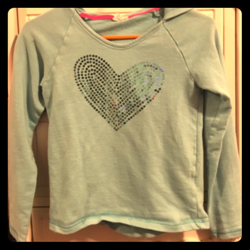 Baby blue sweatshirt