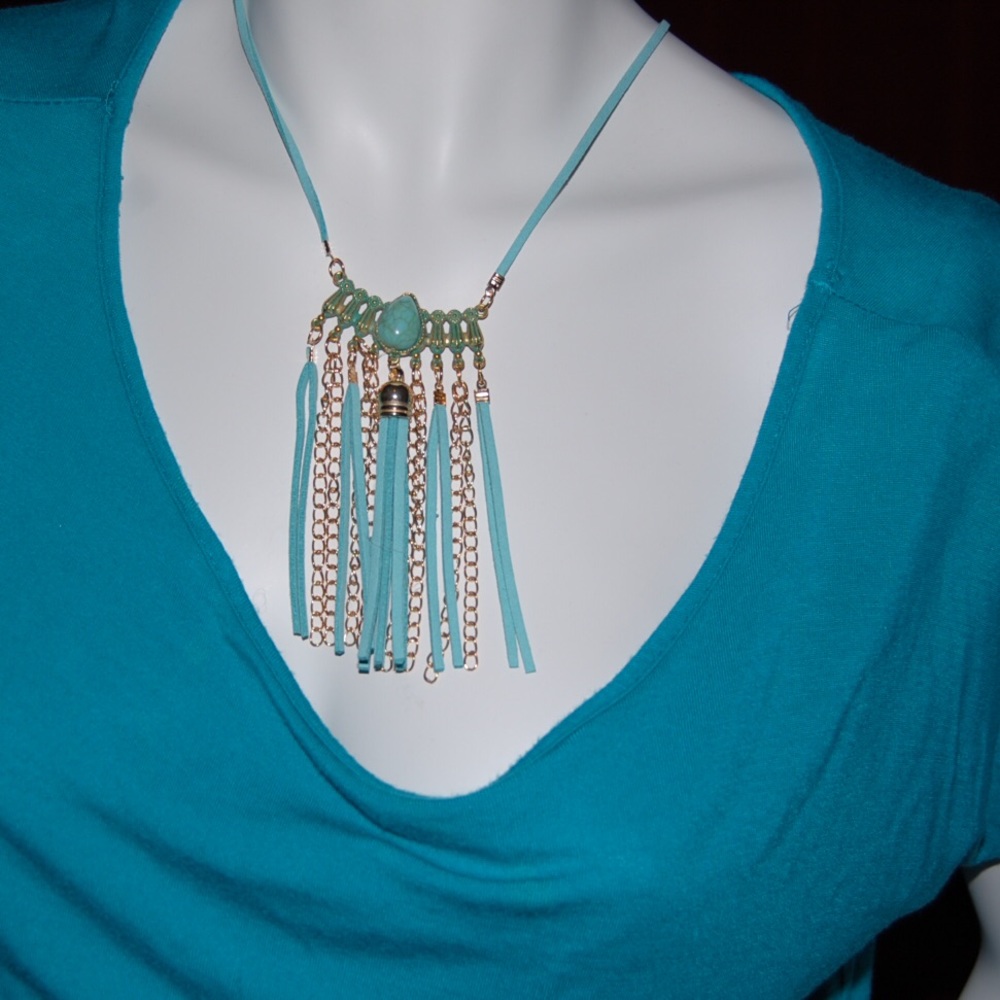 Leather Like Gorgeous Necklace