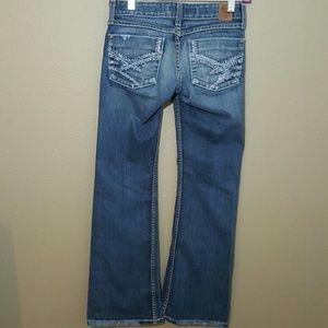 BKE denim stella stretch boot cut jeans  24x29 1/2