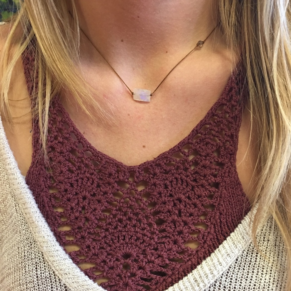 Handmade Moonstone Necklace