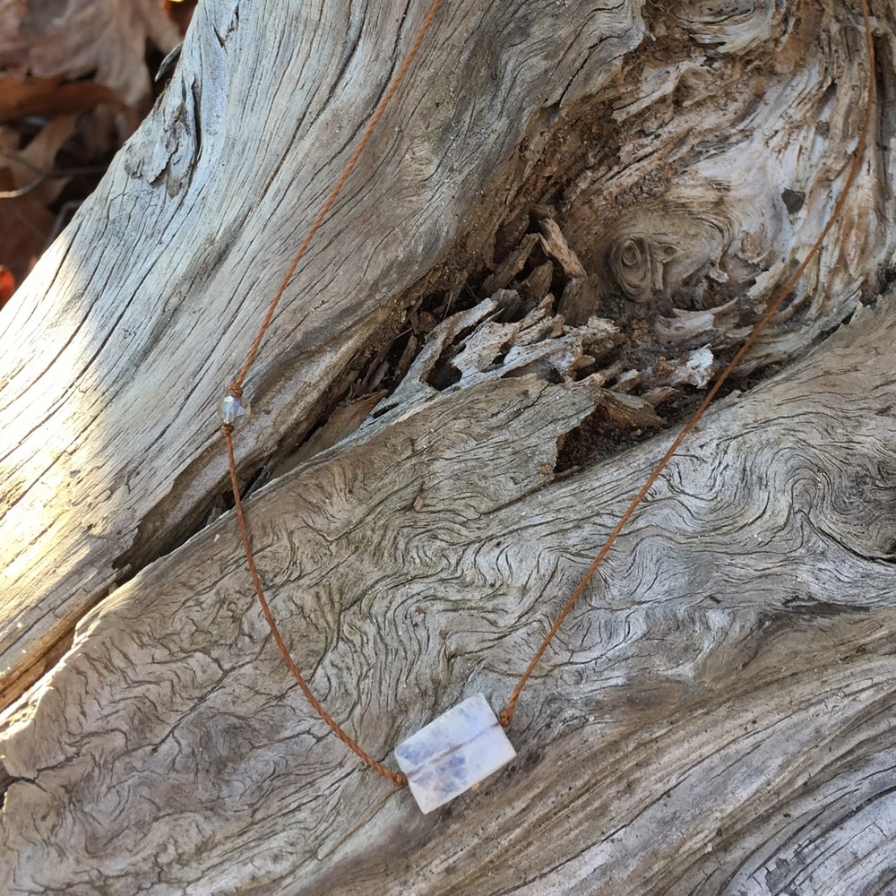 Handmade Moonstone Necklace - Picture 2 of 4