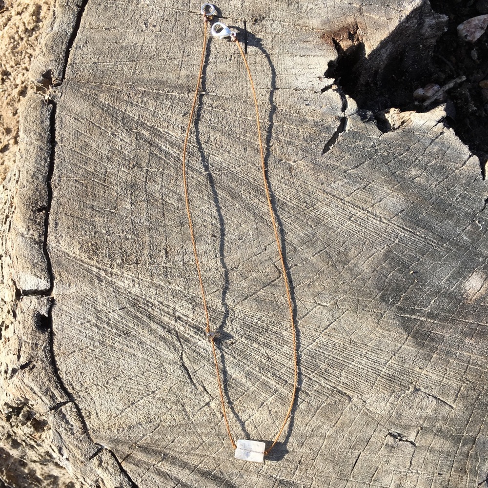 Handmade Moonstone Necklace - Picture 4 of 4