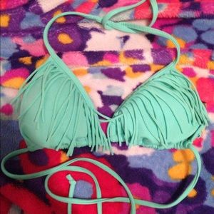 pac sun fringe bikini top💗