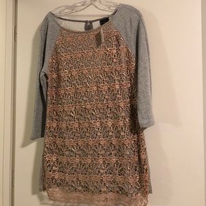 Anthropology sweater tunic