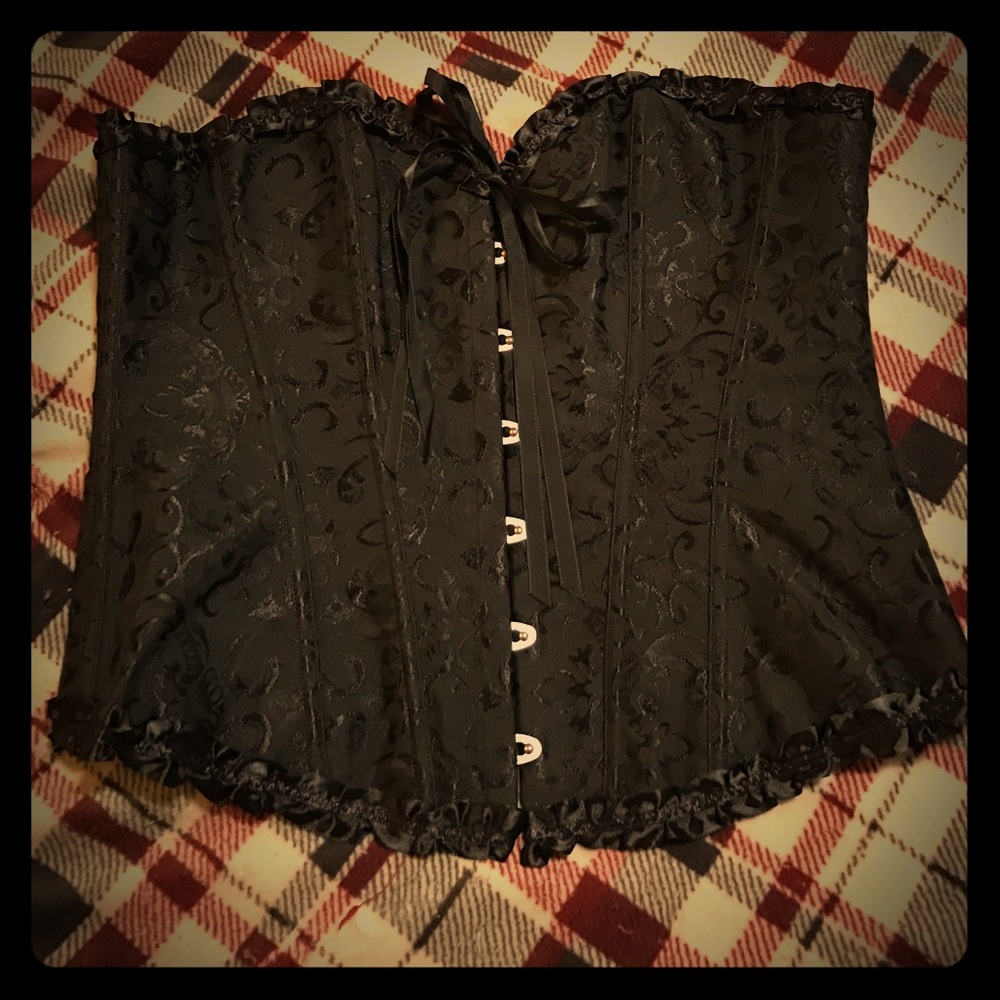 Corset, lace up Bustier