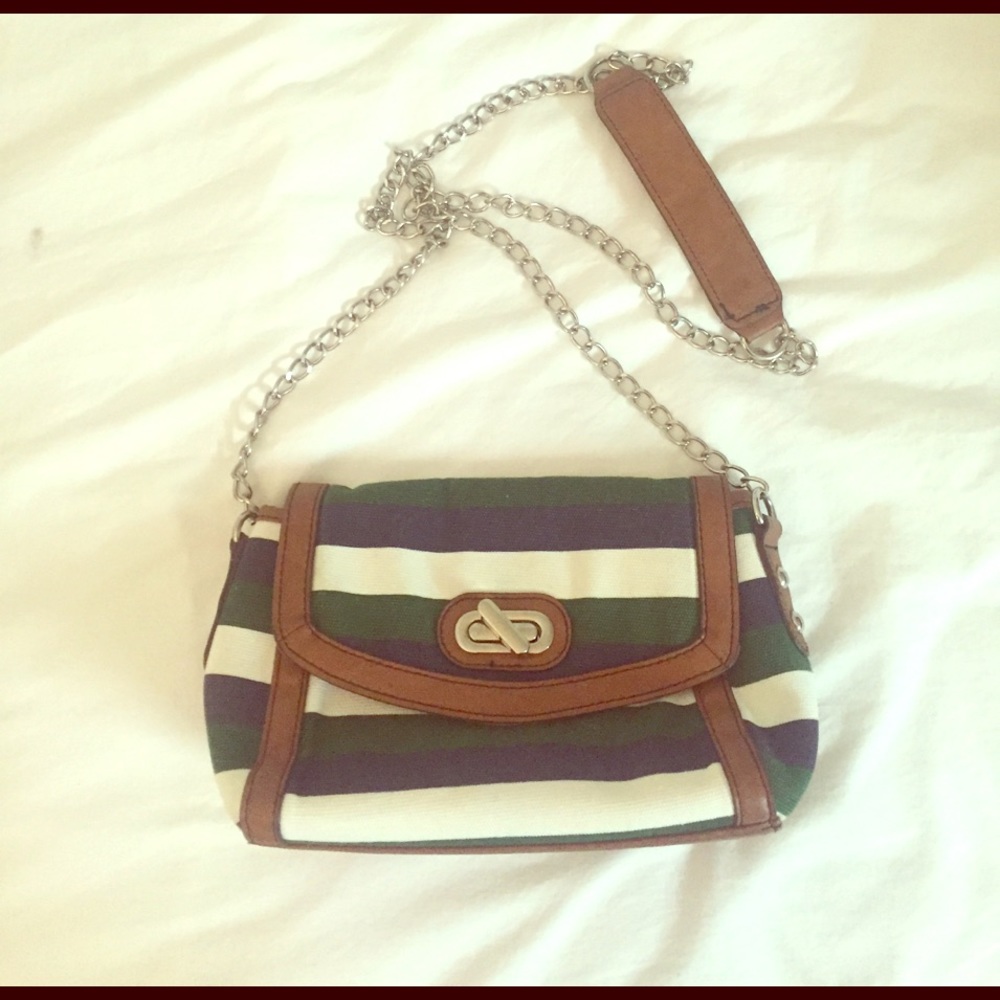 Aldo Striped Purse