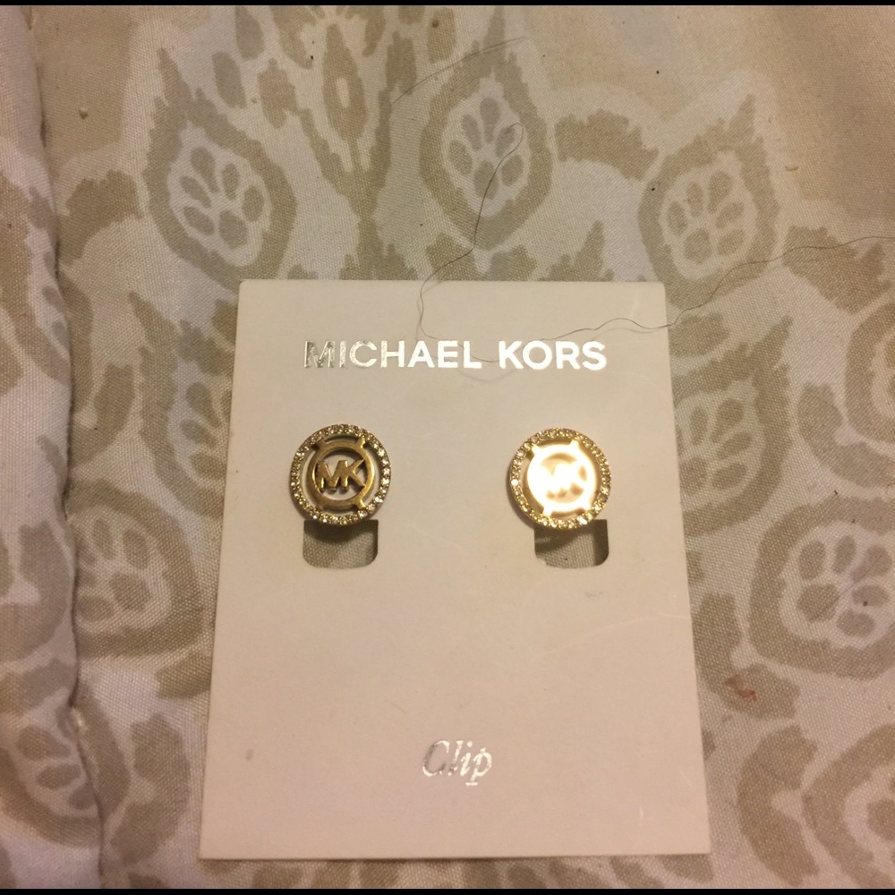 Mk gold clip ons