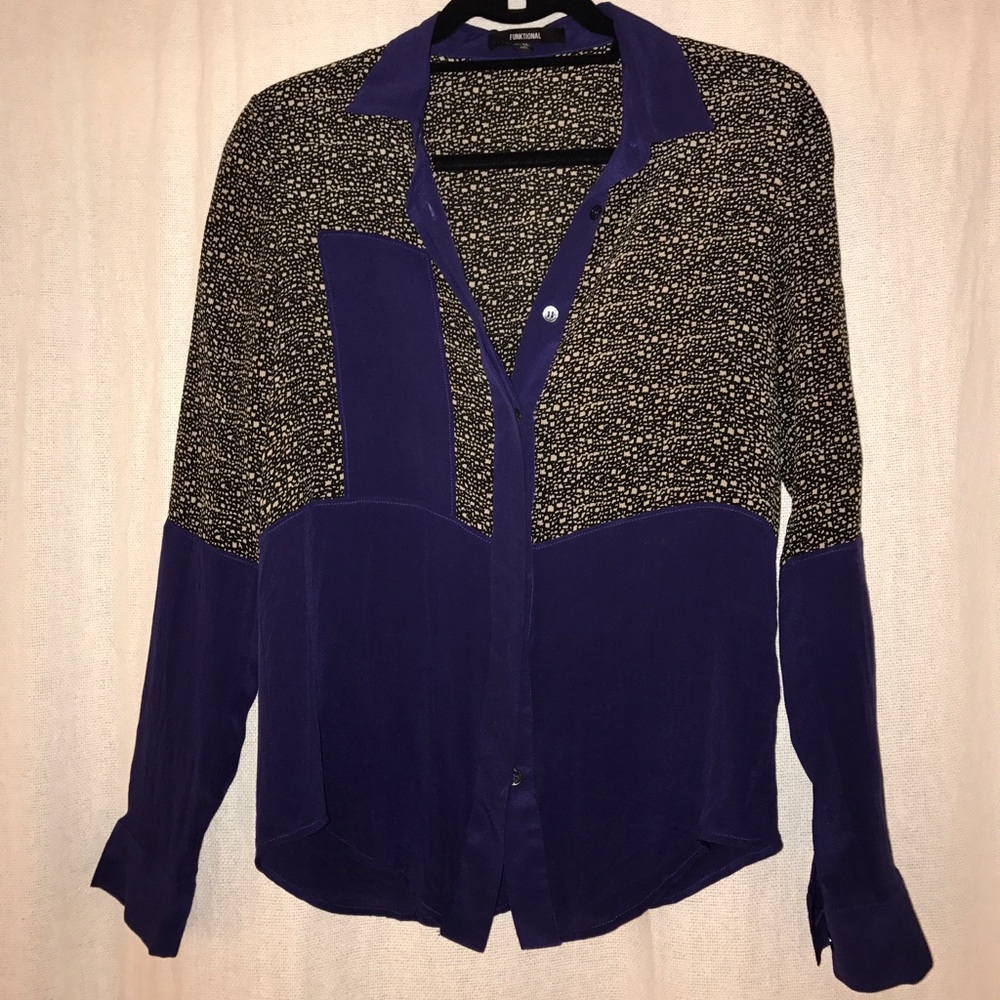 Funktional Blue / Patterned Button Down - image 1