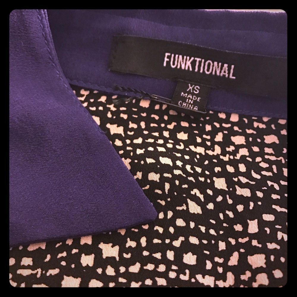 Funktional Blue / Patterned Button Down - image 3