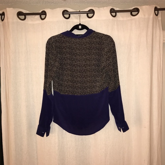 FUNKTIONAL Blue / Patterned Button Down - Picture 2 of 3