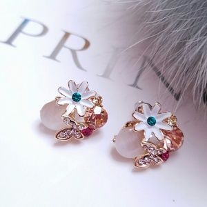 Swarovski Elements Crystal Garden Earrings