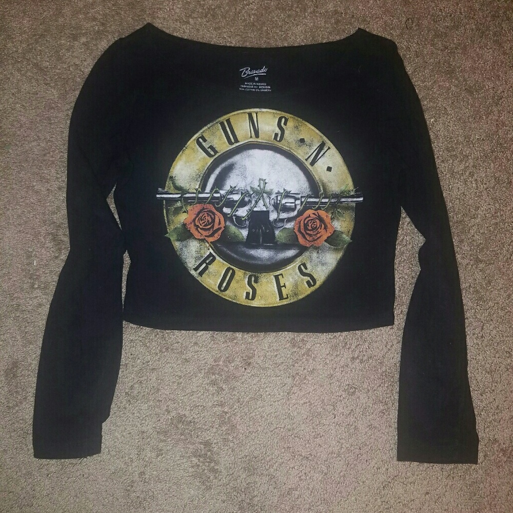 Guns n Roses crop top