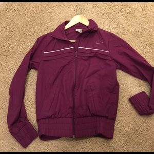 Nike thin track jacket