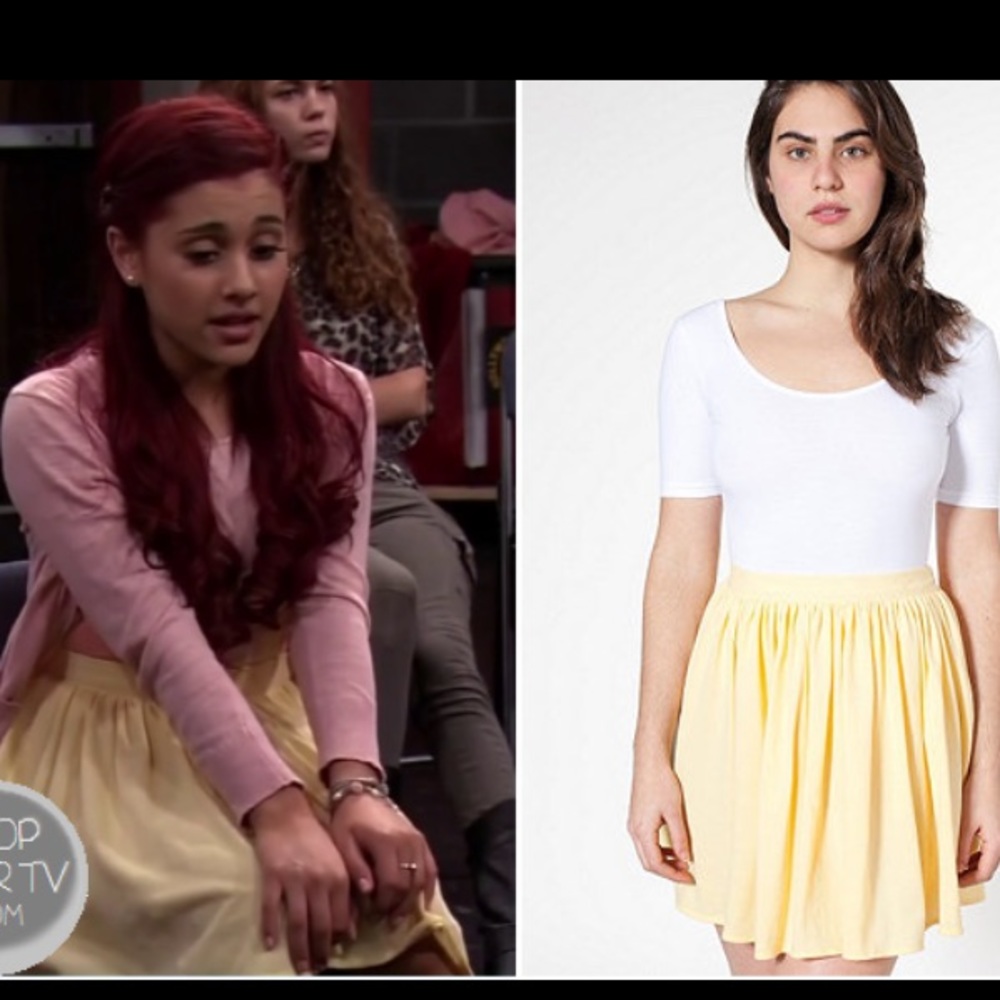 American Apparel Piqúe Skirt