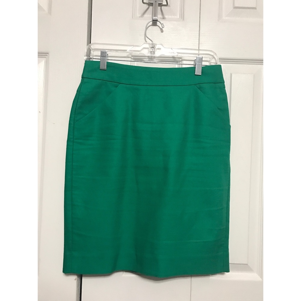 J. Crew Cotton Pencil Skirt