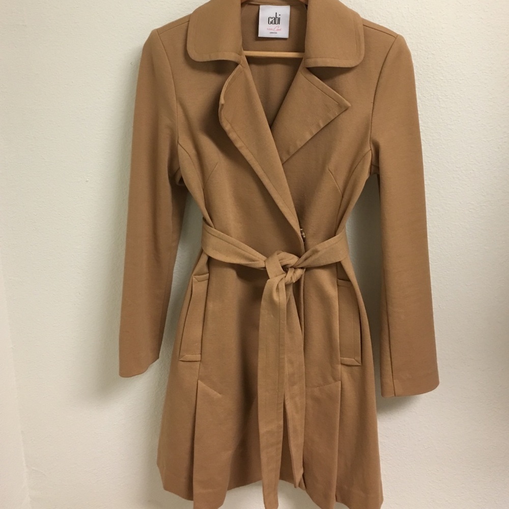 Beautiful chic camel trench coat!