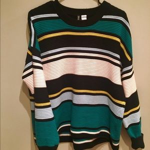 ///SOLD///DIVIDED Retro texture-knit pullover