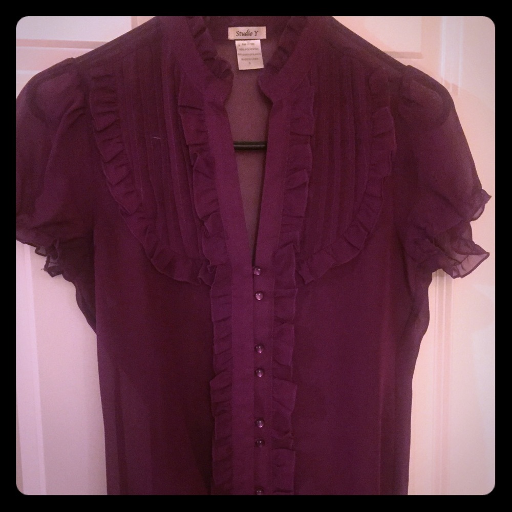 Ruffle blouse