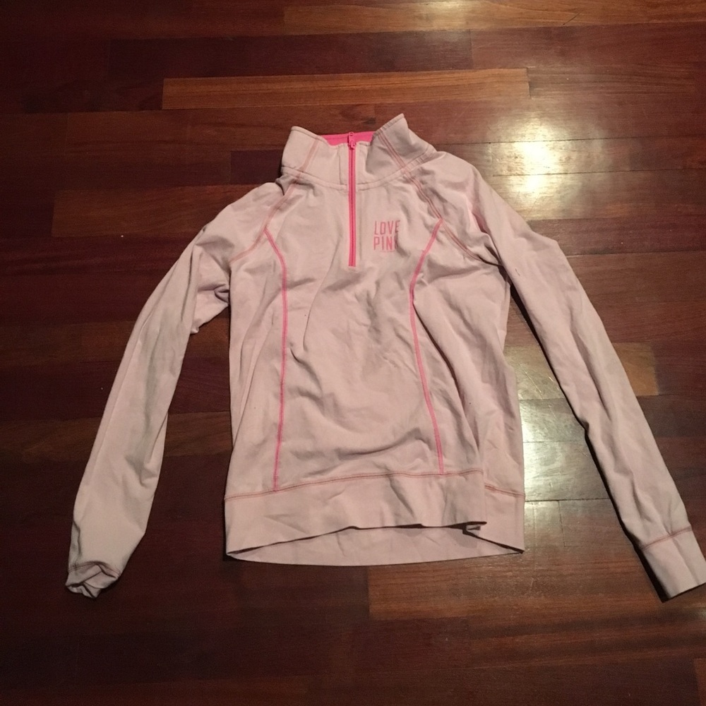 Pink Half Zip
