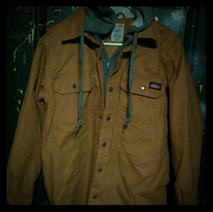 Dickie's jacket with hood