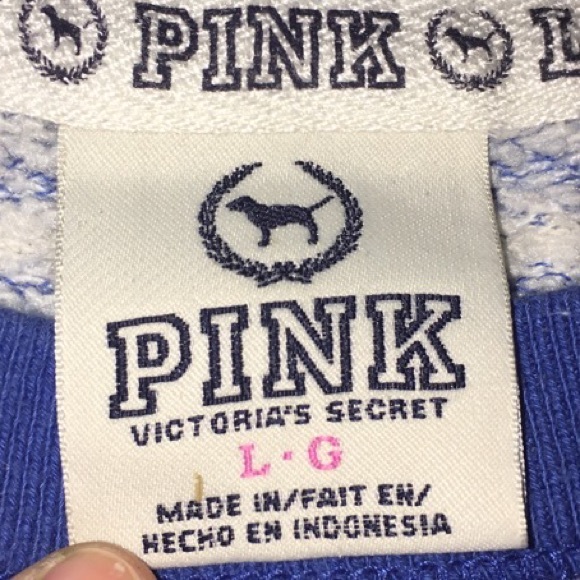 PINK Striped Sweater - Picture 2 of 2