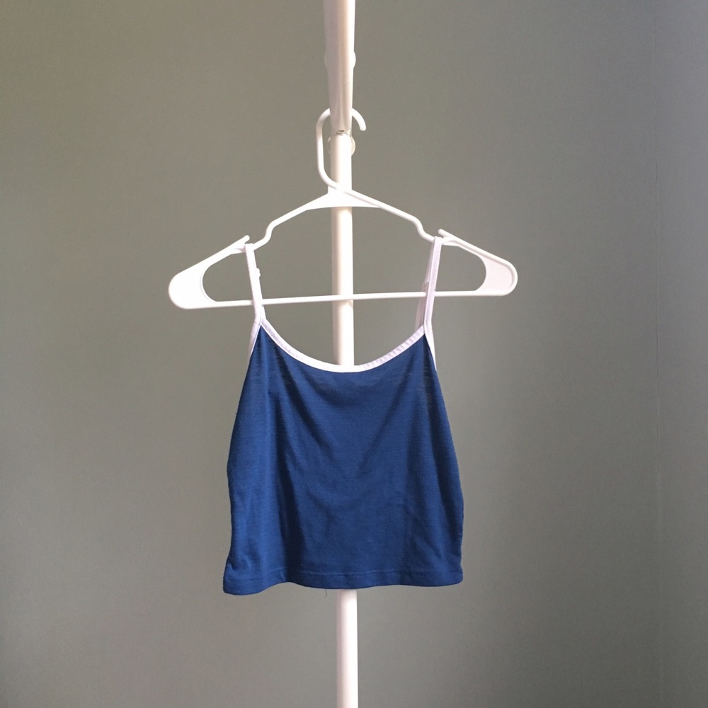 Pacsun Blue Crop Top