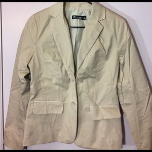 Khaki blazer