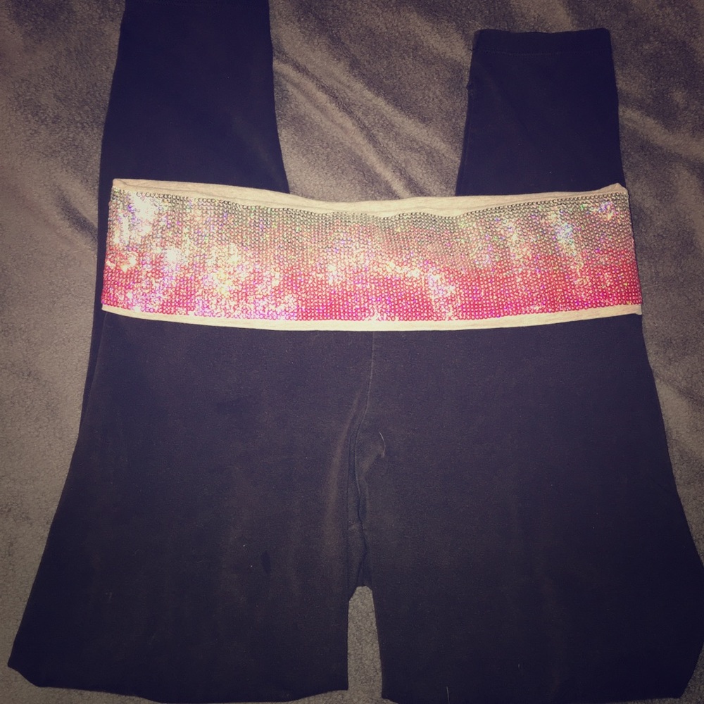 Victoria's Secret foldover yogas ❤TRADED❤
