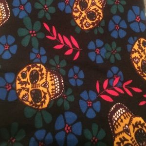 LuLaRoe TC Sugar Skulls - Brand New In Bag