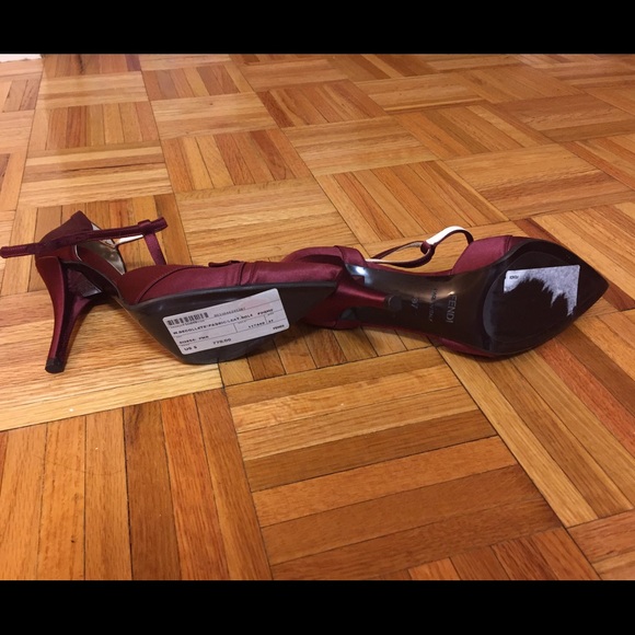 Burgundy Fendi Shoes - Picture 3 of 3