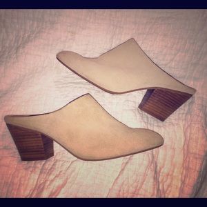 Seychelles suede mules