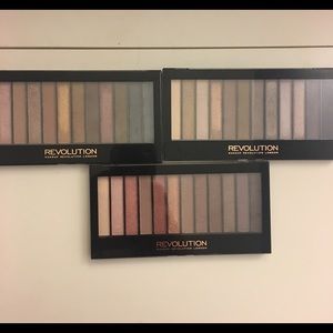 Makeup Revolution Eyeshadow Palettes