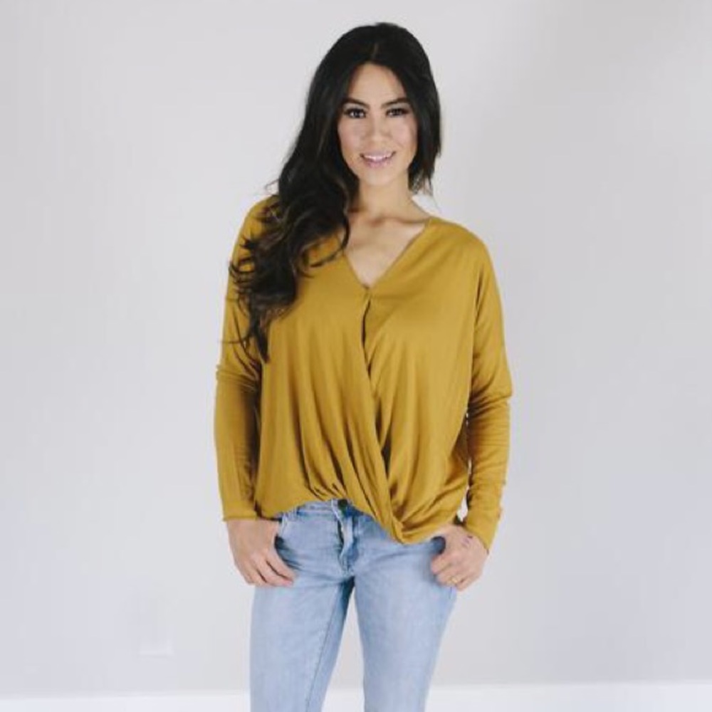 The Yellow Sway Shirt