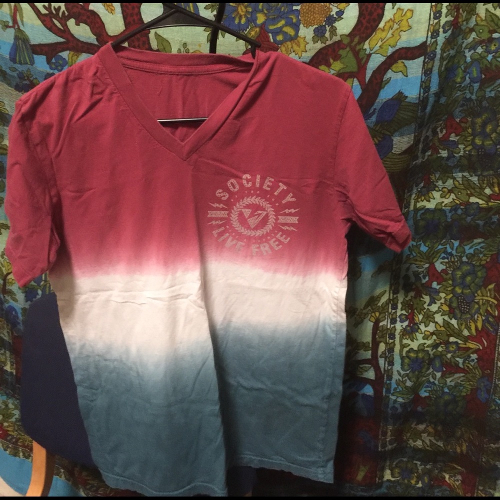 Society ombré t-shirt