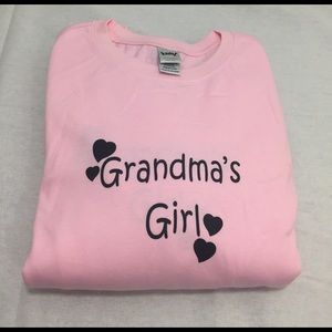 Kids size Long sleeve Grandmas girl💕