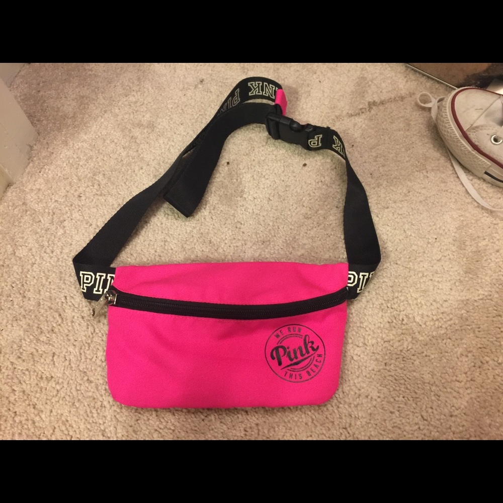 pink fanny pack