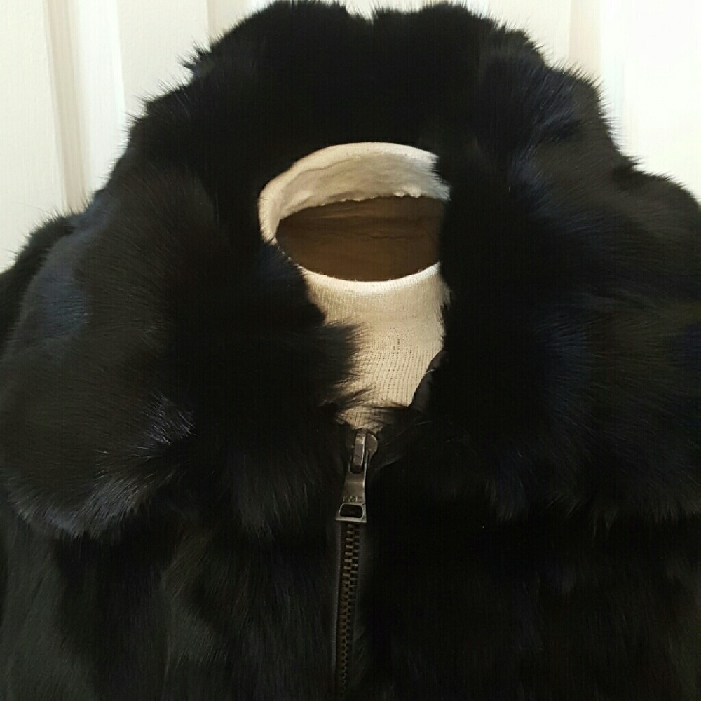 Knoles & Carter Hooded Fur Coat XXL Men - Picture 1 of 4