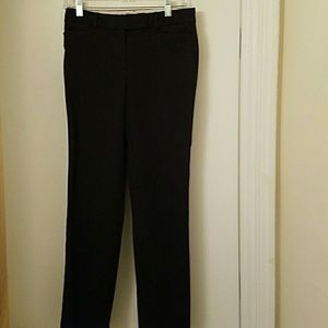 Mid Rise Straight Leg Trousers