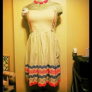 New W tags! Trixxi Strapless sundress Sz m