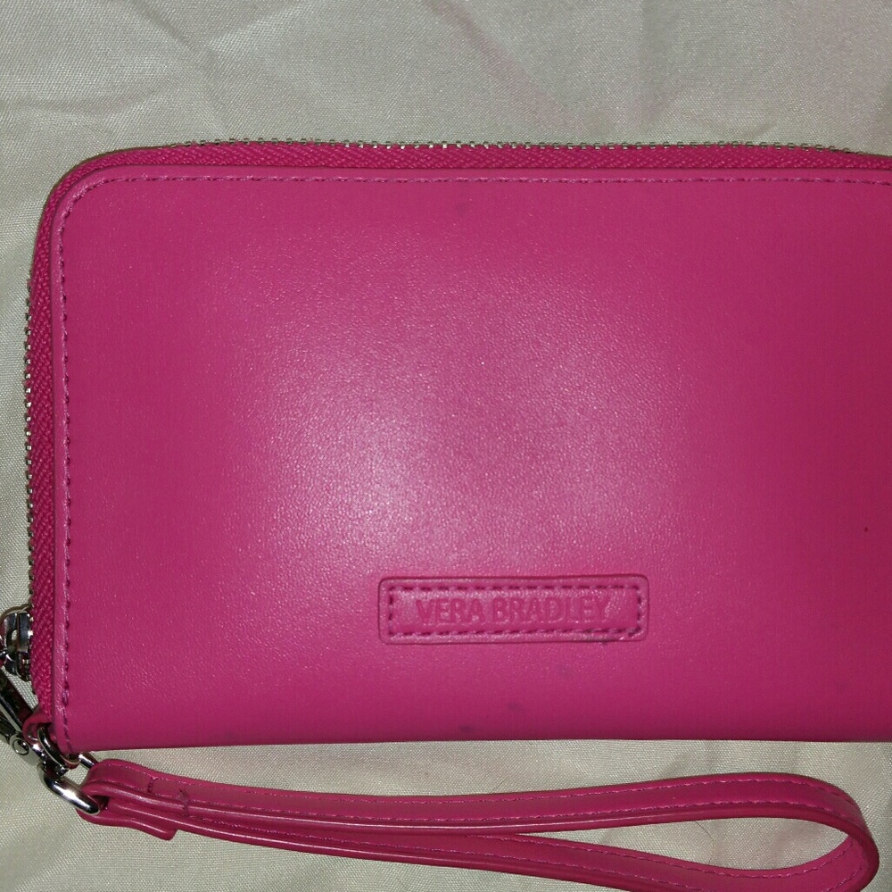 Small pink authentic vera Bradley wallet