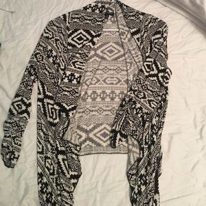 Aztec Print Cardigan