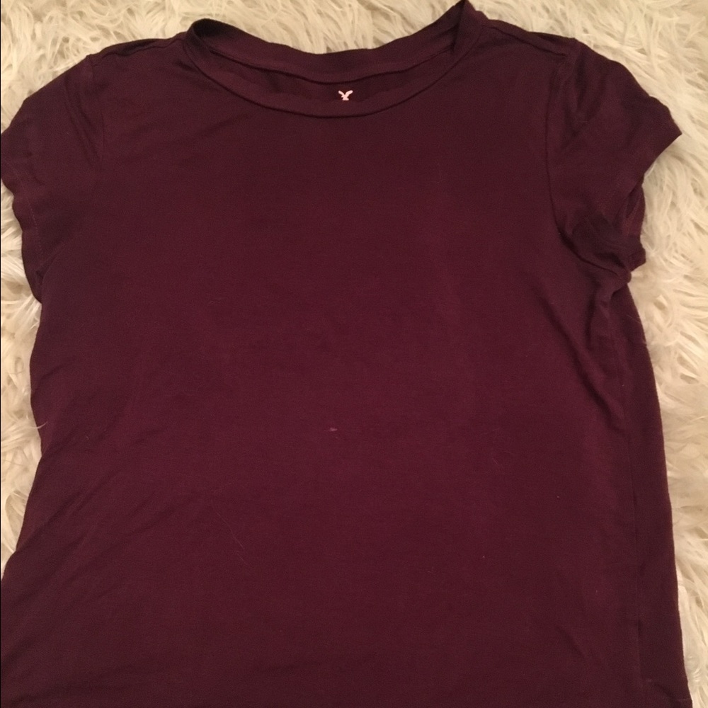American Eagle maroon soft and sexy shirt
