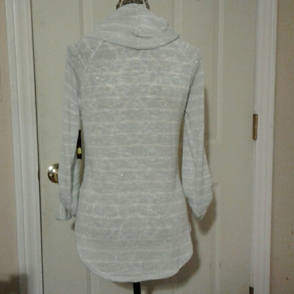 NB Gorgeous Mint Cowl Neck Sweater - Picture 3 of 4